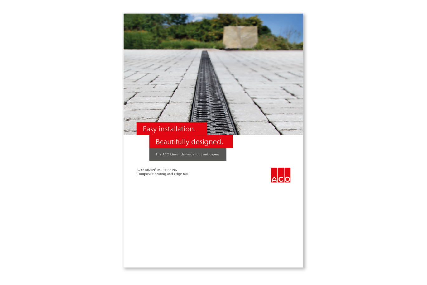 ACO DRAIN® Multiline NX - installation