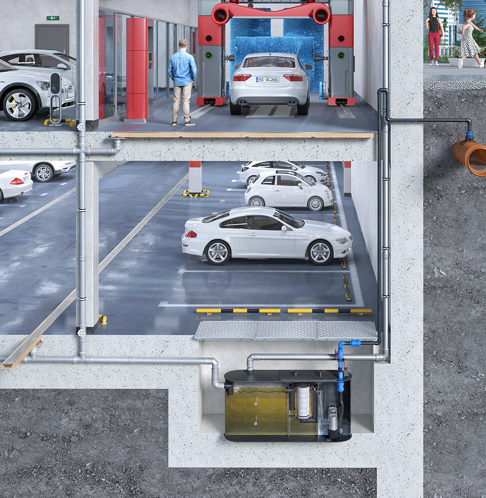 Garage With Oleolift