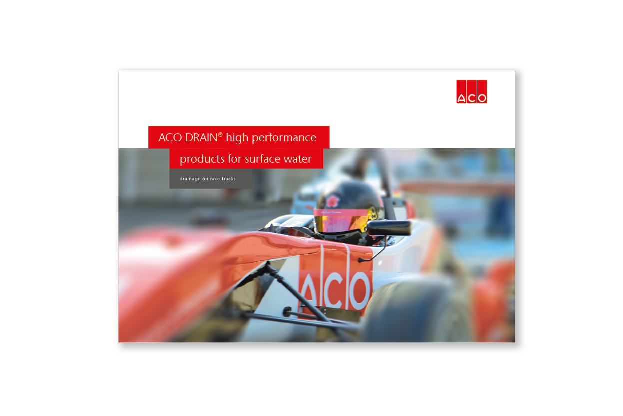 ACO DRAIN® race tracks